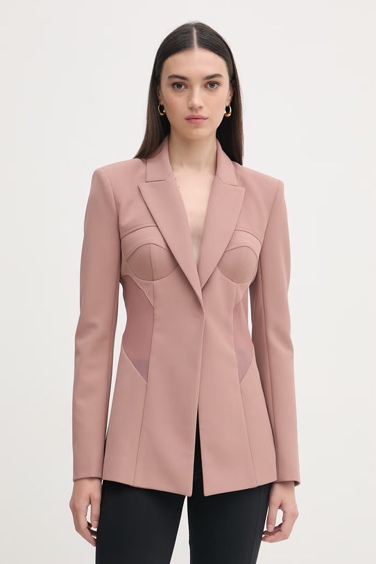 Patrizia Pepe marynarka damska brązowy 2S1547.A737