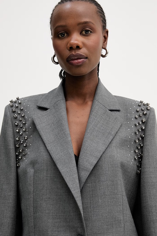 Bunda s prímesou vlny MAX&Co. MCOAFFINE 2616041071200 sivá