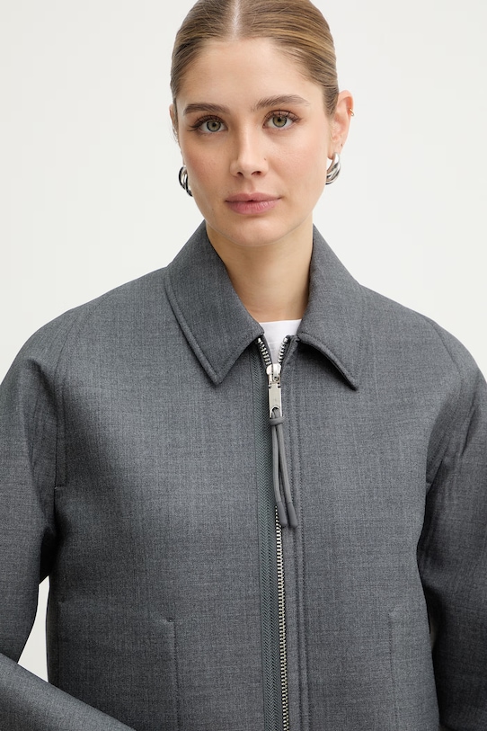 Bunda s příměsí vlny MAX&Co. MCODISCHI šedá 2616911011200
