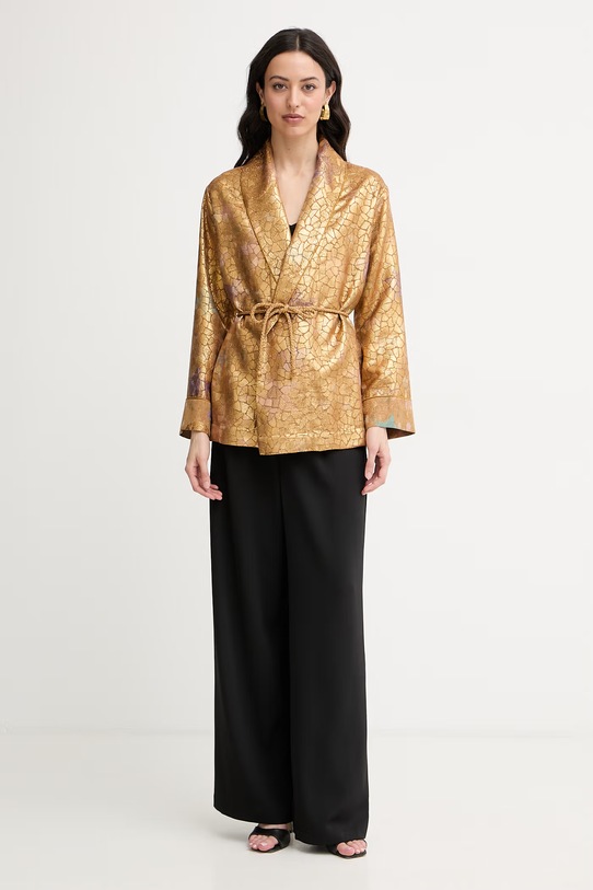 Forte Forte sacou pentru femei 14800.my.jacket aur SS26