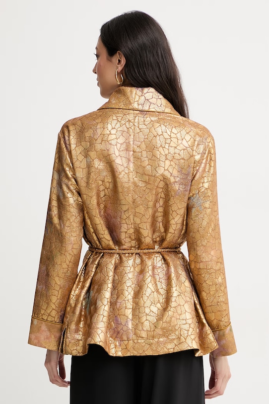 Îmbrăcăminte Forte Forte sacou pentru femei 14800.my.jacket aur