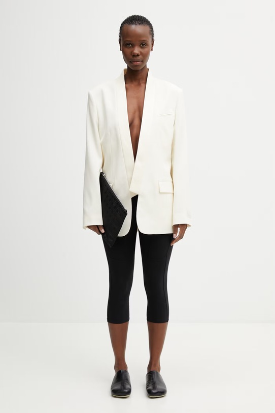 Kenzo Blazer / Gilet marynarka wełniana damska FG52VE2839TF