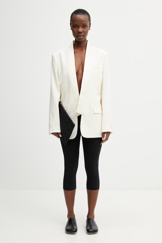 Kenzo Blazer / Gilet marynarka wełniana damska FG52VE2839TF