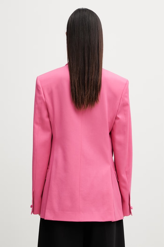 Oblečenie Kenzo Blazer / Gilet oblekové sako vlnené dámske FG52VE2859TF ružová