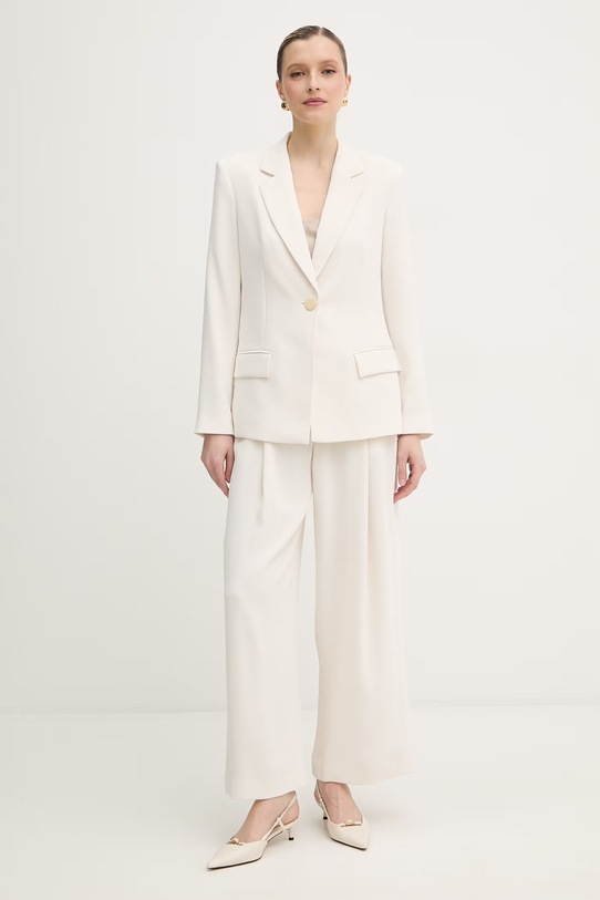 Armani Exchange marynarka damska XW002837.AF21555 beżowy SS26