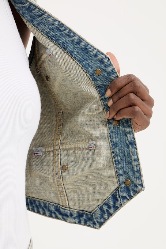 Traper prsluk Miss Sixty 6M1WJ46000 plava