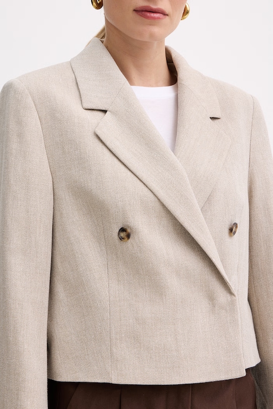 BOSS marynarka damska Jojeka1 50560970 beżowy