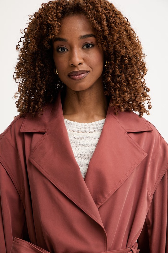 BOSS Orange sako dámske s viskózou C Jophelia hnedá 50556385