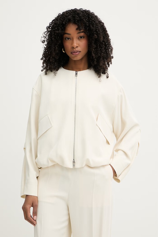 BOSS kurtka damska Jajila beżowy 50558385