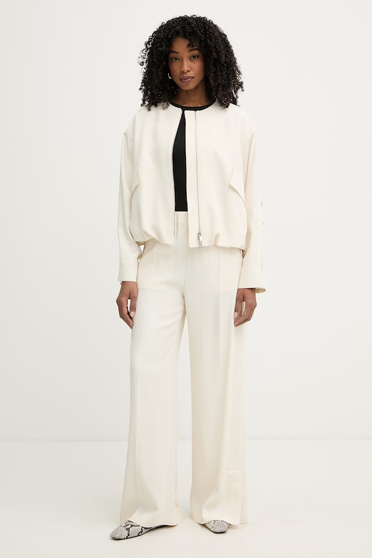 BOSS kurtka damska Jajila 50558385 beżowy SS26