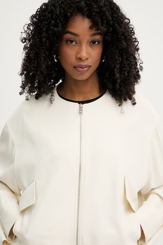 BOSS kurtka damska Jajila beżowy 50558385