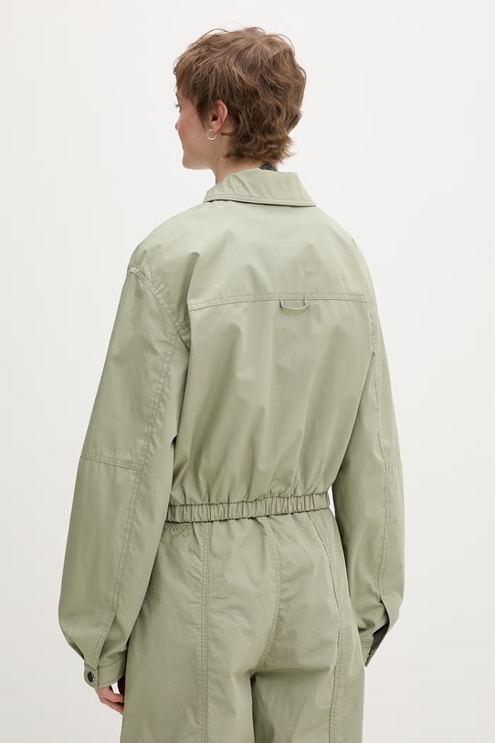 Odzież HUGO Blue bomberka damska bawełniana 50560135 zielony