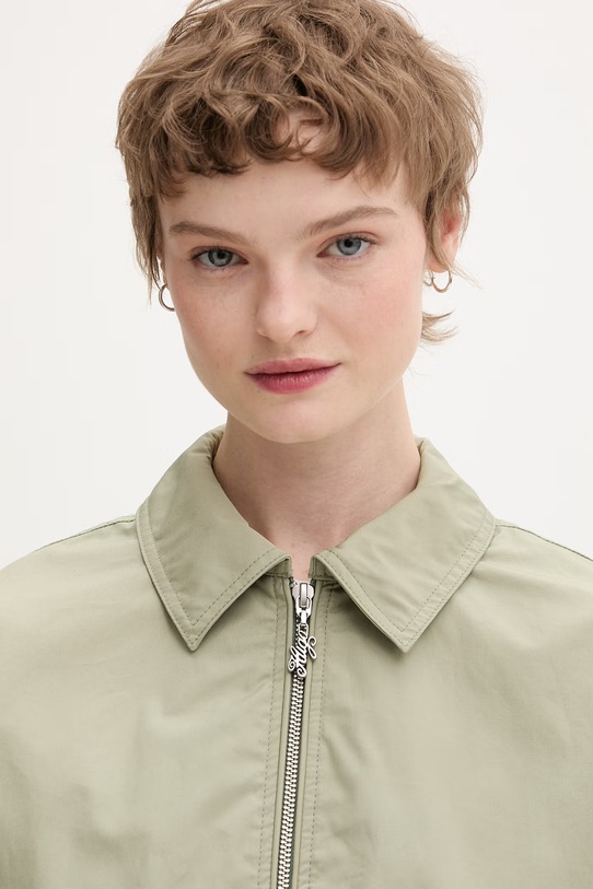 HUGO Blue bomberka damska bawełniana zielony 50560135