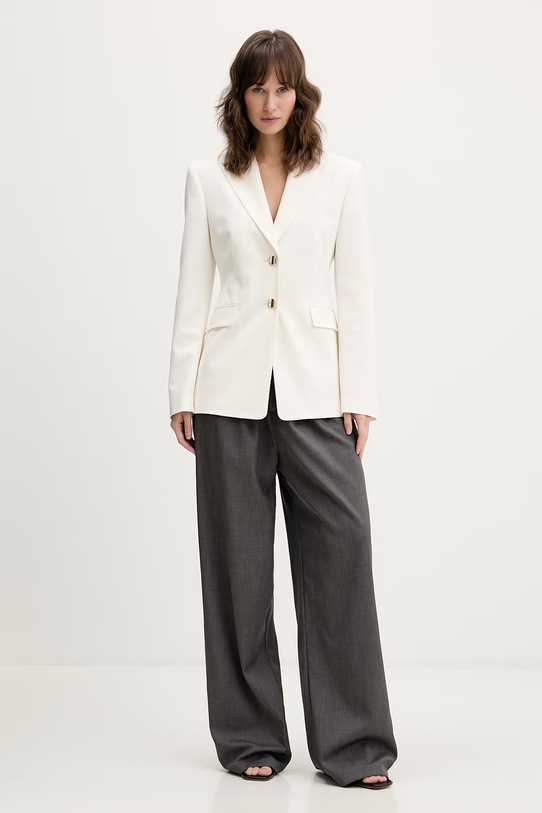 HUGO marynarka Asmalla 50561450 beżowy SS26