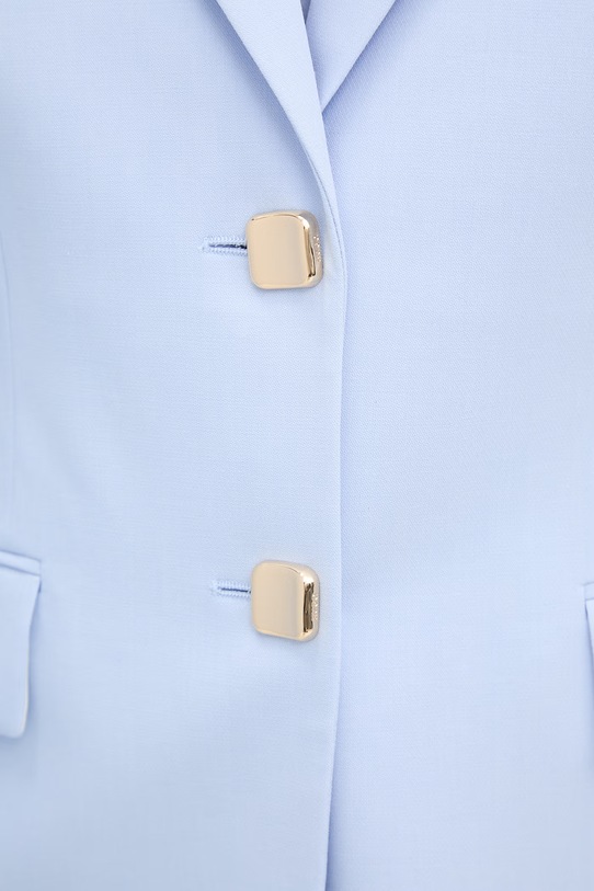 HUGO jednořadé sako dámské Asmalla 50561450 modrá