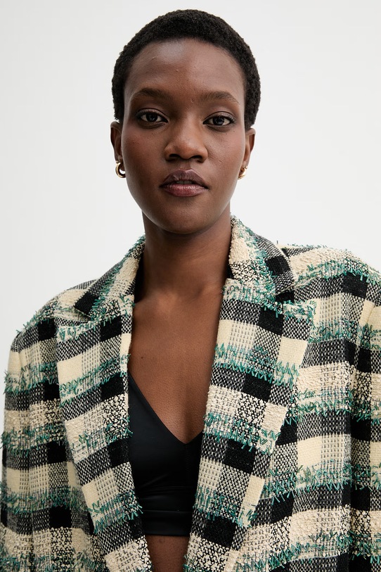 Sako s prímesou vlny MUNTHE BAKETTA žltá 261151026101