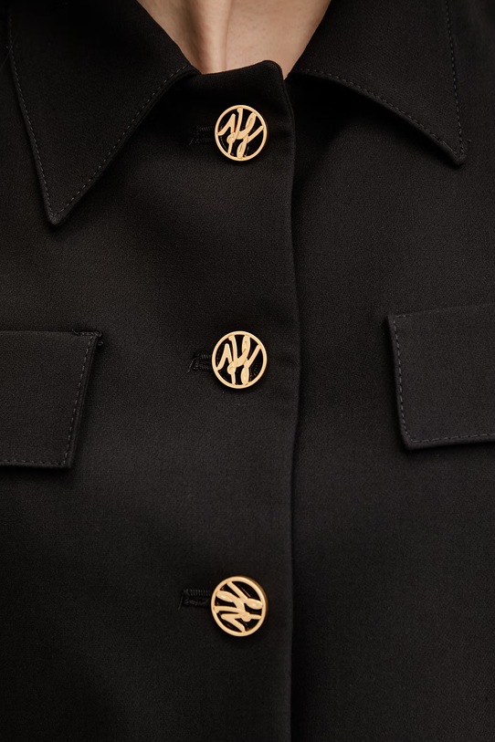 Karl Lagerfeld vestă cu un singur rând de nasturi pentru femei B2W14015 negru