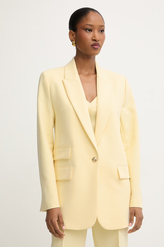 Morgan marynarka jednorzędowa damska żółty VADO.F