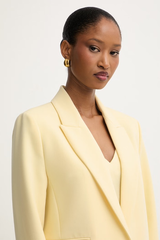 Morgan marynarka jednorzędowa damska żółty VADO.F