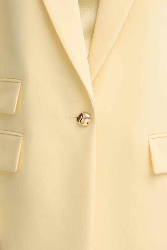 Morgan marynarka jednorzędowa damska VADO.F żółty