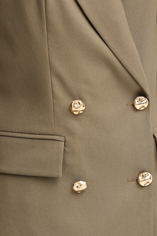 Morgan kamizelka dwurzędowa damska z wiskozą VFIDI.F zielony