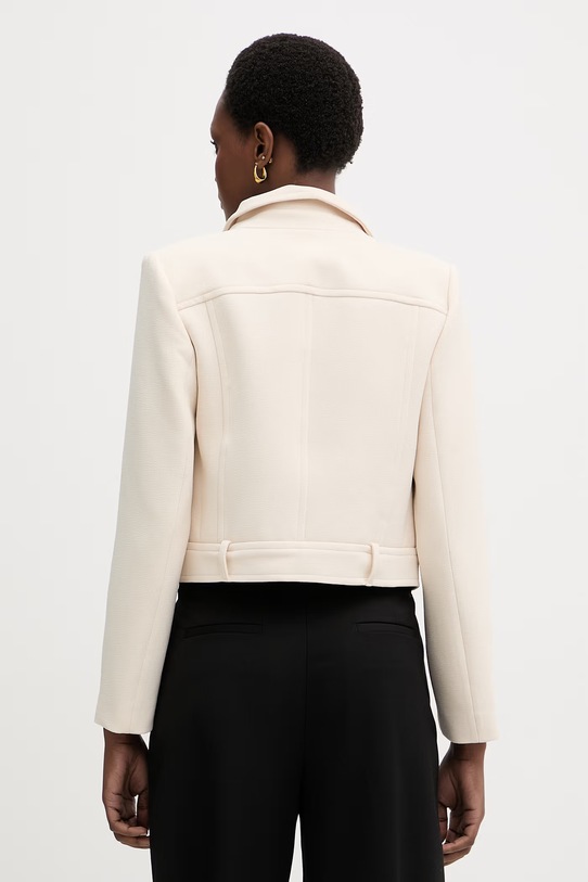 Odzież Morgan marynarka jednorzędowa damska VFOUDY beżowy