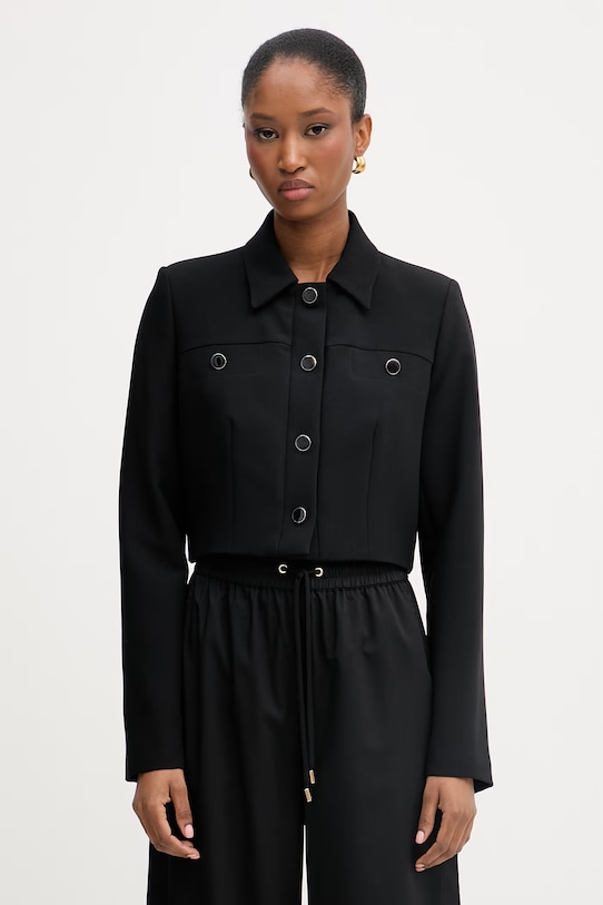 Morgan żakiet damski z wiskozy czarny VINTA.F
