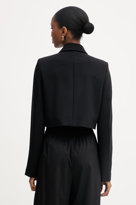 Odzież Morgan żakiet damski z wiskozy VINTA.F czarny