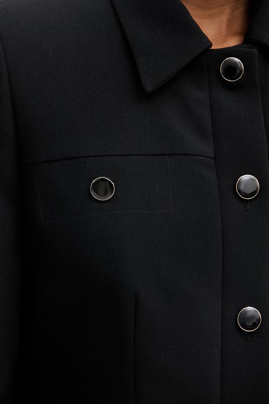 Morgan żakiet damski z wiskozy VINTA.F czarny