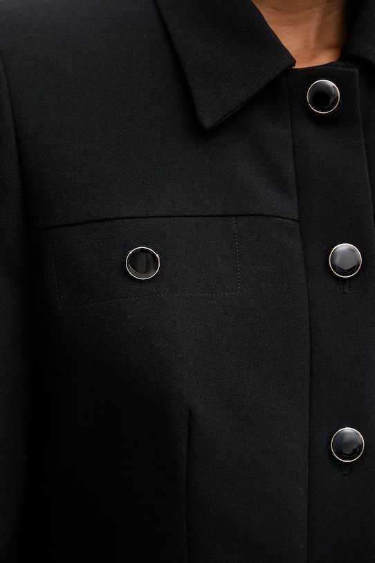 Morgan żakiet damski z wiskozy VINTA.F czarny