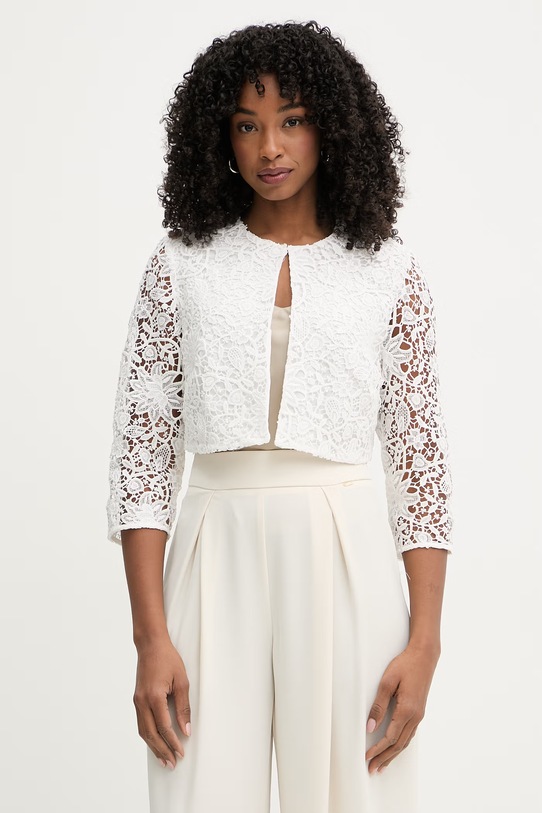 Morgan żakiet damski biały VLACE