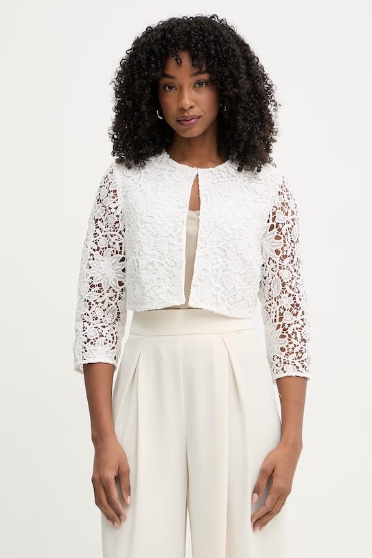 Morgan żakiet damski biały VLACE