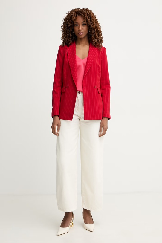 Morgan marynarka dwurzędowa damska VLOVE.F czerwony SS26