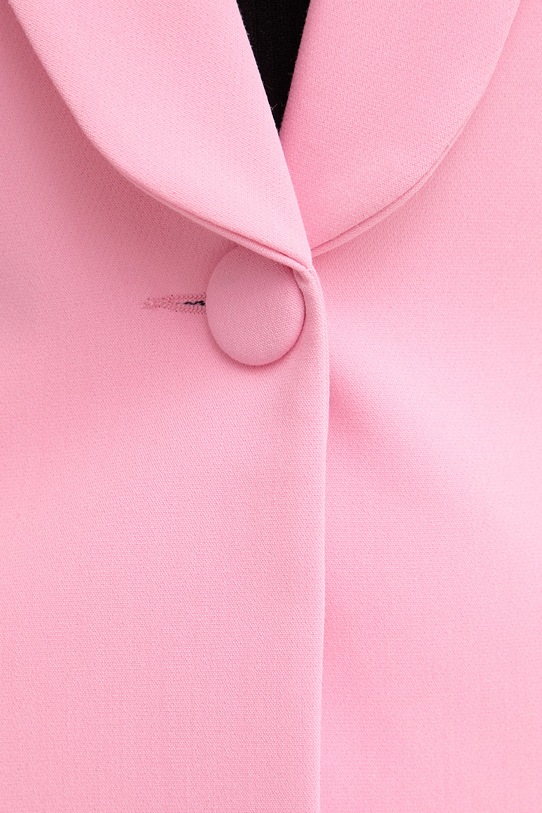 Morgan marynarka jednorzędowa damska z wiskozą VMAKI.F różowy