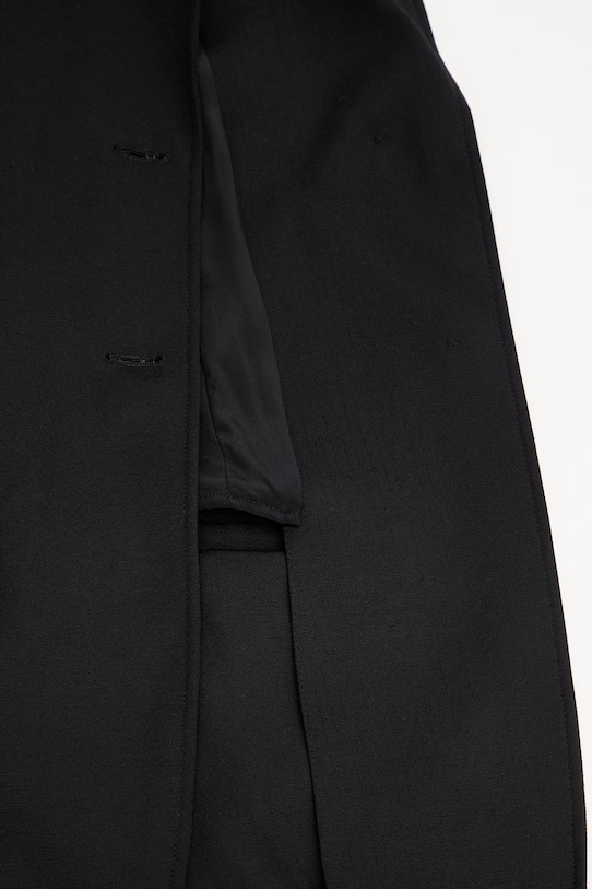 Sportmax Spxboemia однобортный пиджак с вискозой для женщин 2612041052600 чёрный