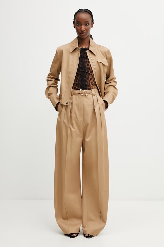 Sportmax Spxfinanza kurtka przejściowa damska bawełniana 2612041062600