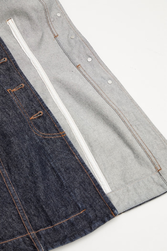 Sportmax Spddominio однобортний жилет джинсовий жіночий 2612161015600 темно-синій