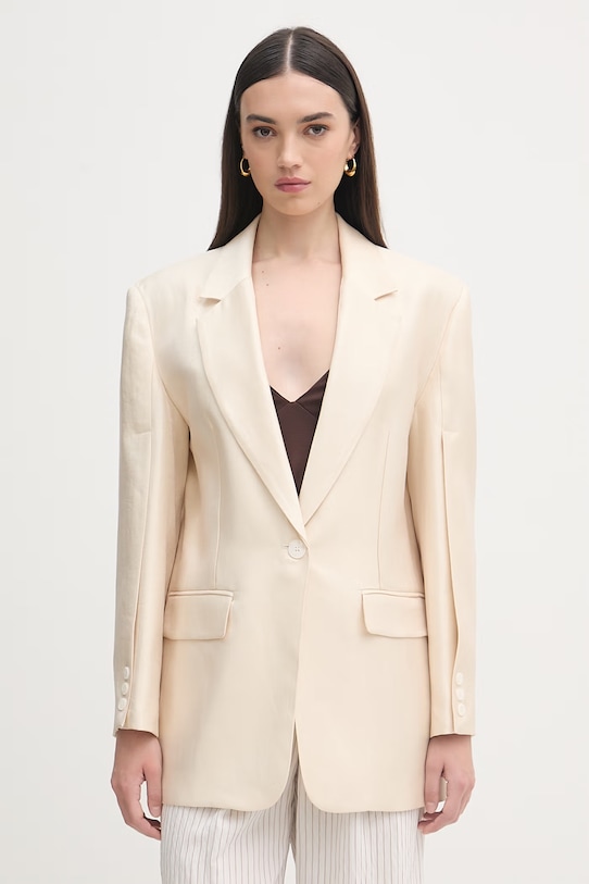 Haveone marynarka damska beżowy JGE.Q030