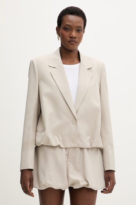Isabelle Blanche костюмный пиджак для женщин с вискозой бежевый IS26SS.J093.T007