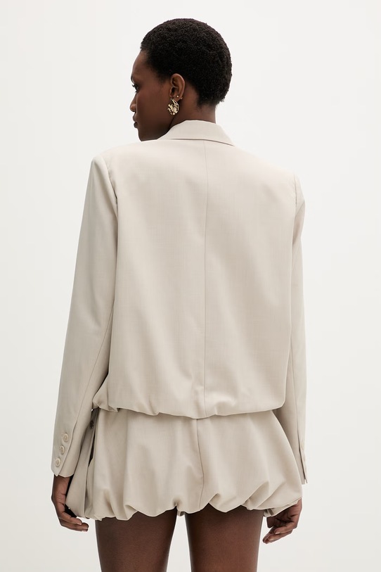 Odzież Isabelle Blanche marynarka garniturowa damska z wiskozy IS26SS.J093.T007 beżowy