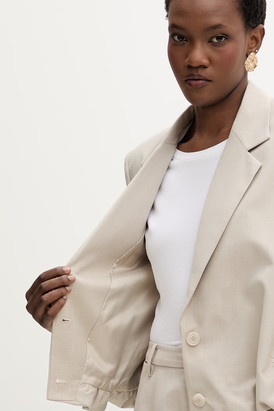 Isabelle Blanche marynarka garniturowa damska z wiskozy IS26SS.J093.T007