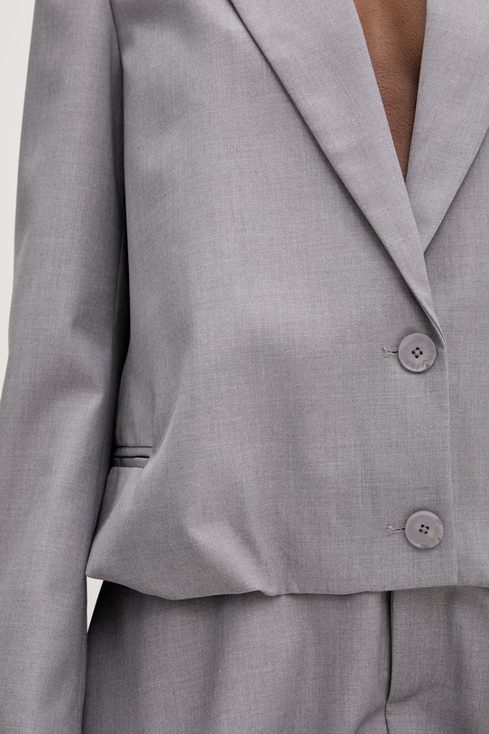 Isabelle Blanche marynarka garniturowa damska z wiskozą IS26SS.J093.T007 szary