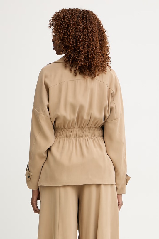 Odzież Haveone marynarka damska z wiskozą JGE.Q031 beżowy