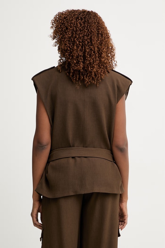 Odzież Haveone kamizelka damska LSO.Q004 brązowy