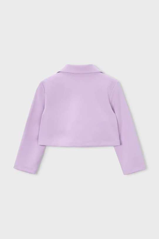 Детский пиджак Mayoral 3451.6A.Mini.PPY2 фиолетовой SS26
