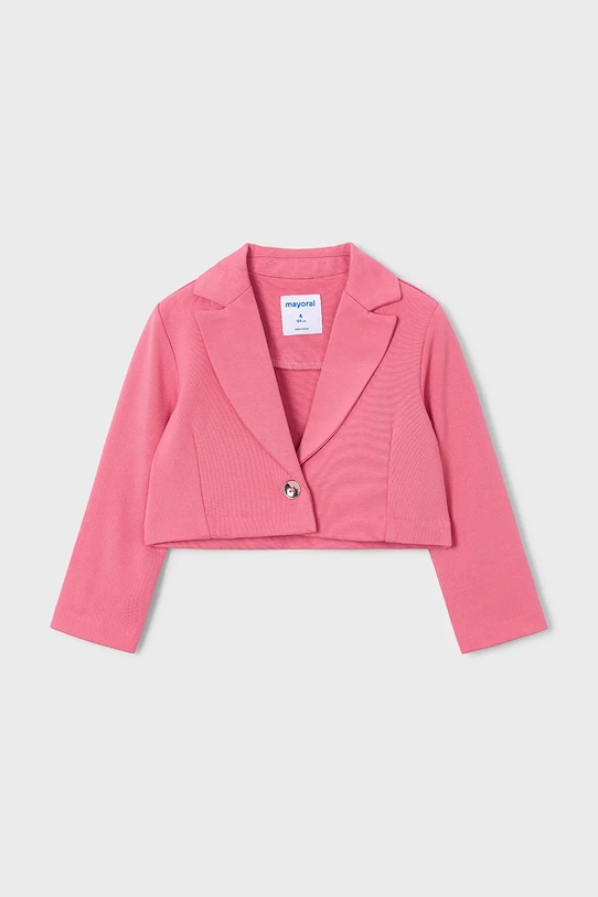 Детский пиджак Mayoral 3451.6A.Mini.PPY2 розовый SS26