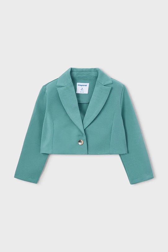 Dječji sako Mayoral tkanina tirkizna 3451.6A.Mini.PPY2