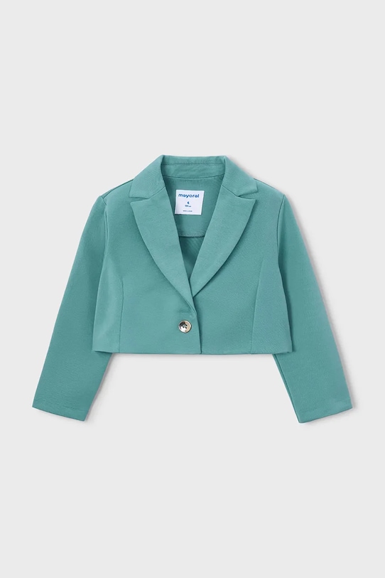 Dječji sako Mayoral tkanina tirkizna 3451.6A.Mini.PPY2