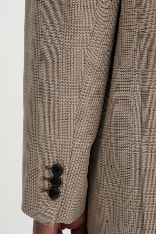 Les Deux giacca monopetto da uomo con viscosa James 1001467 beige