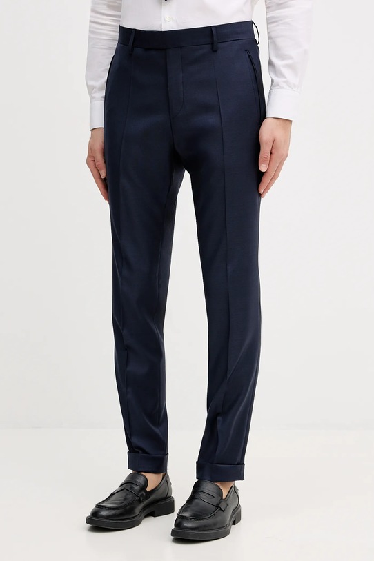 Odzież BOSS garnitur z dodatkiem wełny C-Huge-2pcs-261 50558713 granatowy